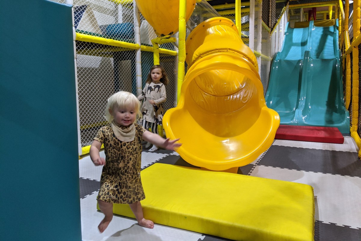 Climb the crochet tree at The Jelly Lounge, Windsor’s stylish play cafe